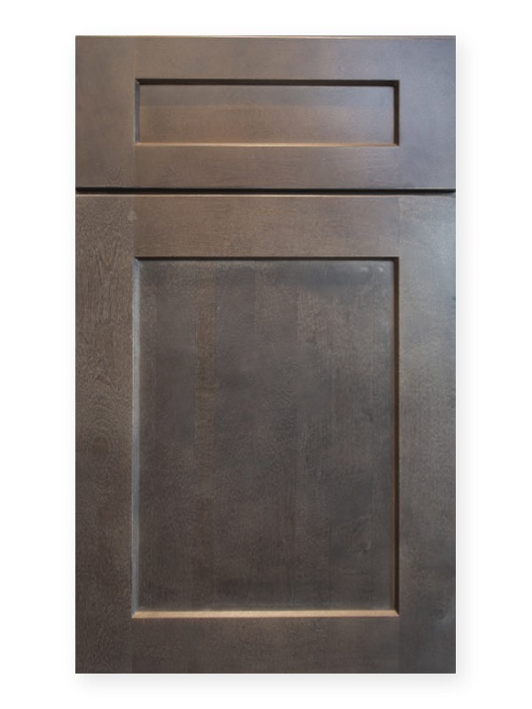NKBC NKBC Shaker Charcoal Gray cabinet door swatch