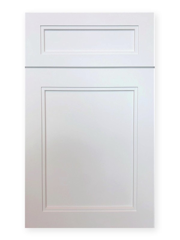 NKBC NKBC Shaker Double White cabinet door swatch