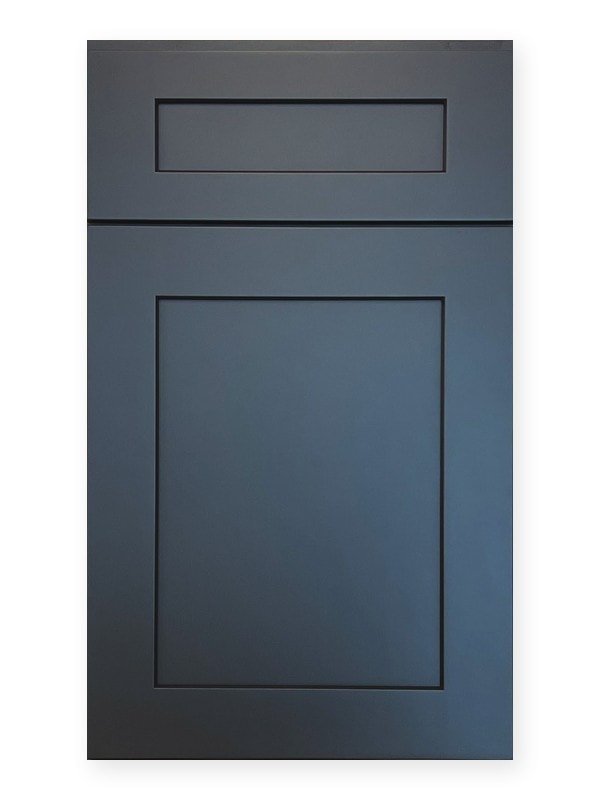 NKBC NKBC Shaker Lava Gray cabinet door swatch