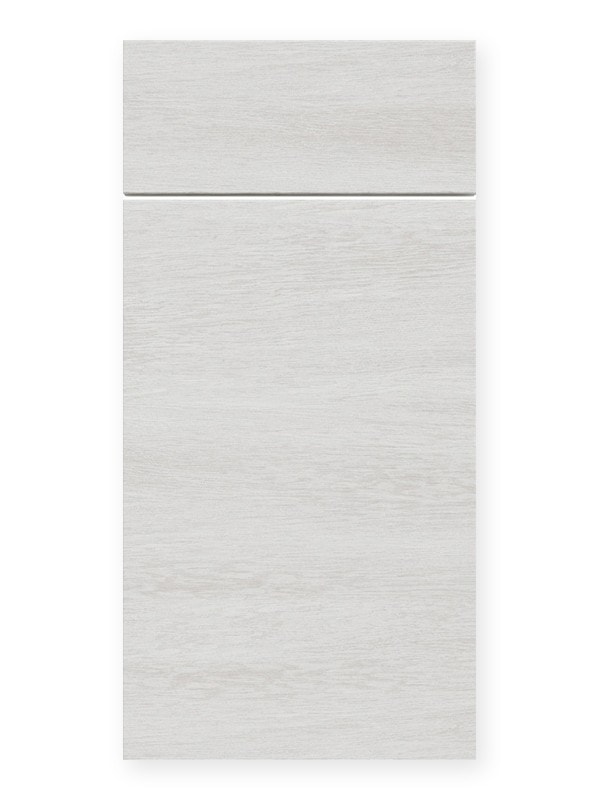 US Cabinet Depot altaeuro frameless Torino White Pine cabinet door swatch