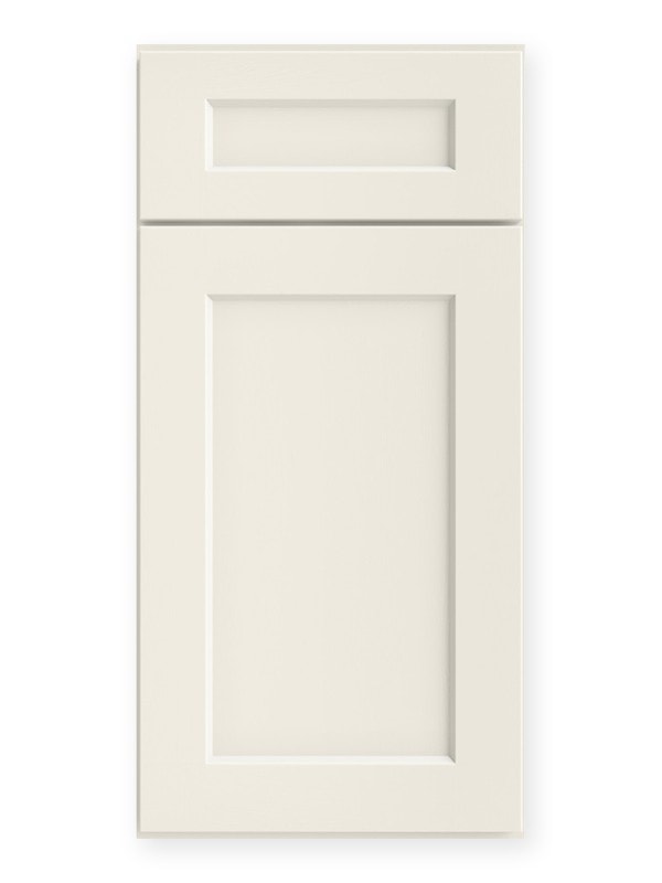 US Cabinet Depot Shaker Antique White cabinet door swatch