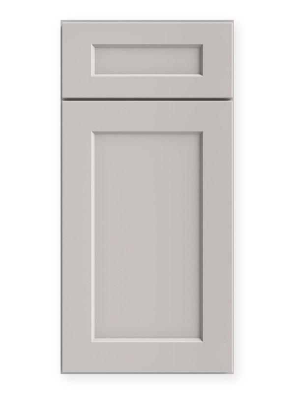US Cabinet Depot Shaker Dove cabinet door swatch