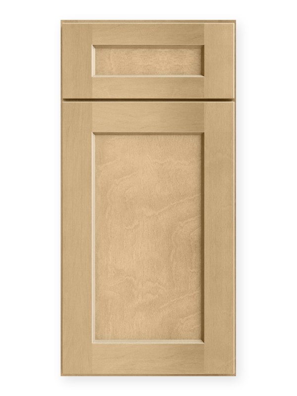 US Cabinet Depot Shaker Honey cabinet door swatch